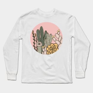 Desert Cacti Long Sleeve T-Shirt
